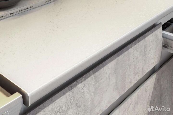 Готовая кухня 2 метра цемент светлый