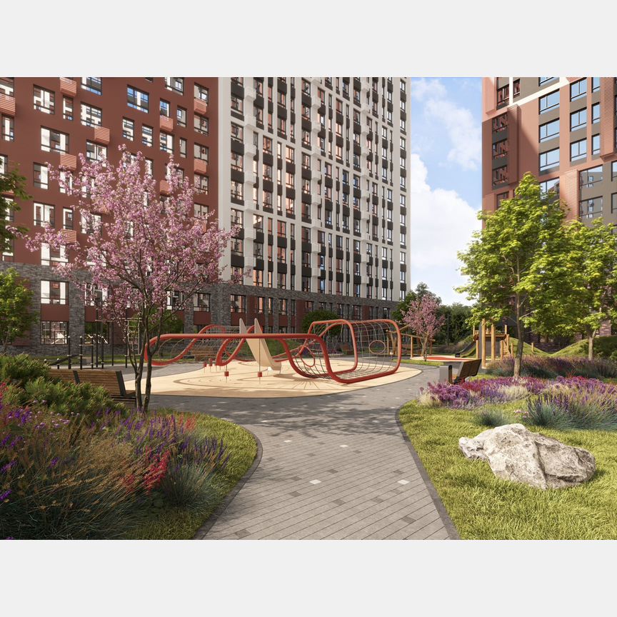 2-к. квартира, 54,6 м², 20/22 эт.