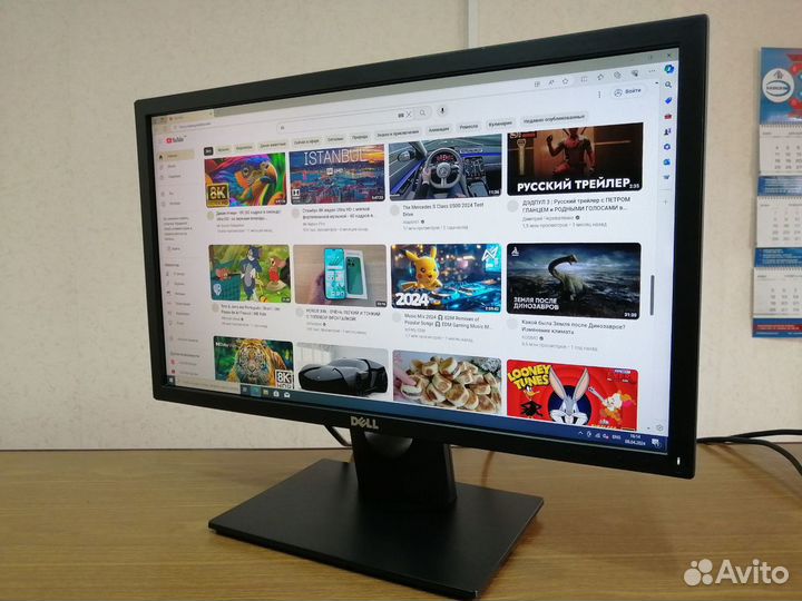 Dell Full HD 1920x1080/22 дюйма/DisplayPort и VGA