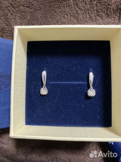 Серьги серебряные
