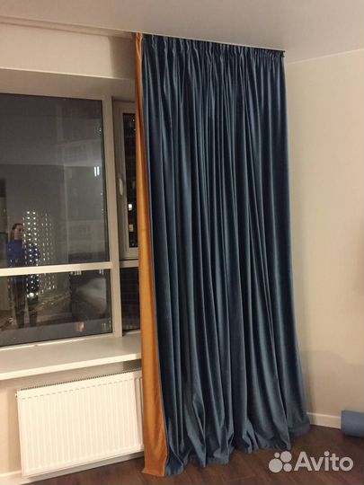 Шторы бархатные димаут