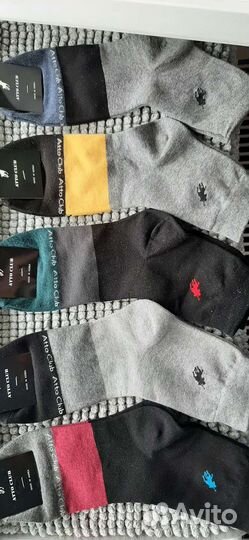 Носки мужские хлопок 100 и термоноски Корея