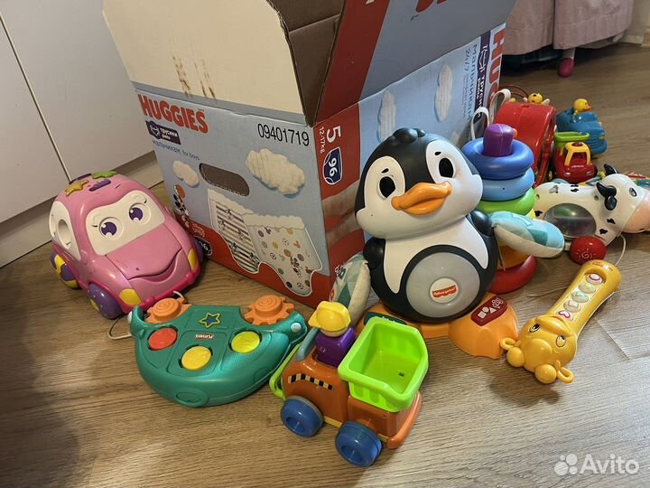 Развивающие игрушки от 0 до 2 лет