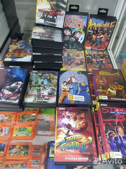 Картриджи для sega