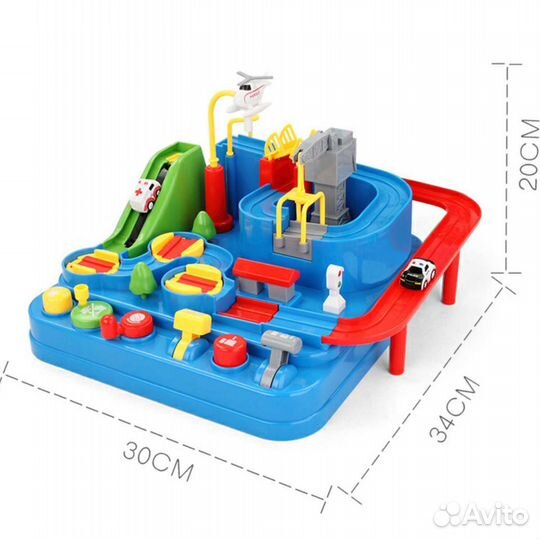 Трек с препятствиями Новые. Упаковка подарочная