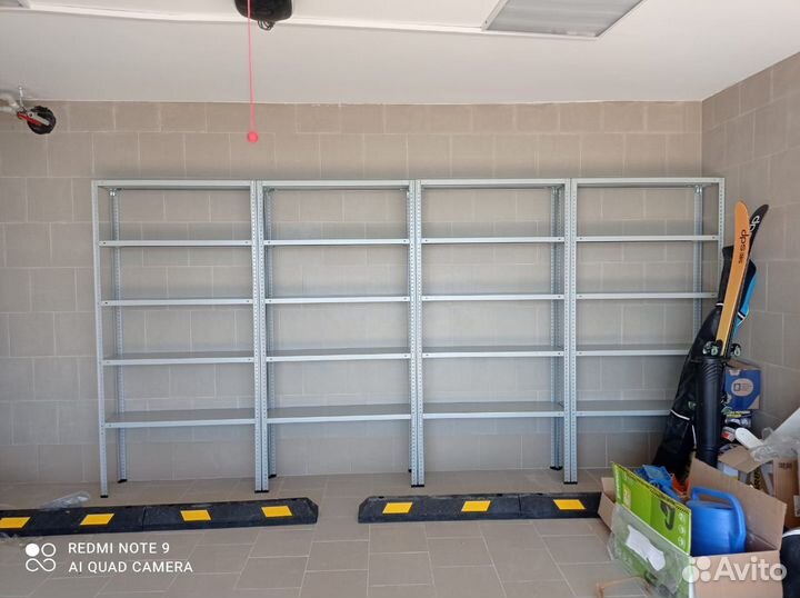 Стеллаж разборный металлический