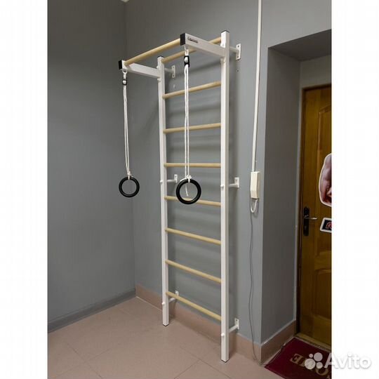 Шведская стенка «Юниор» с кольцами