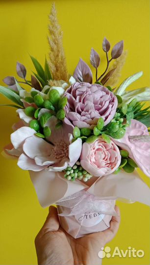 Букет мыльный