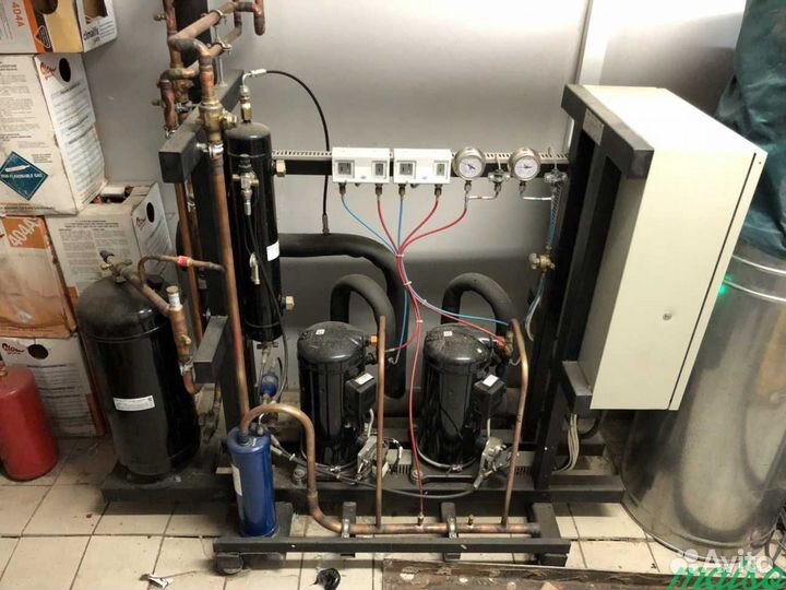 Холодильная централь на 3х Copeland 24 квт