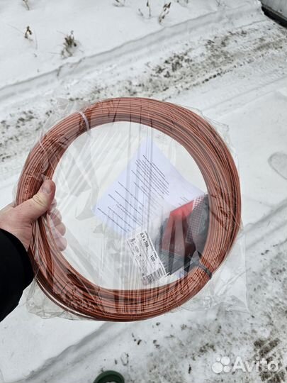 Греющий кабель для бетона 220