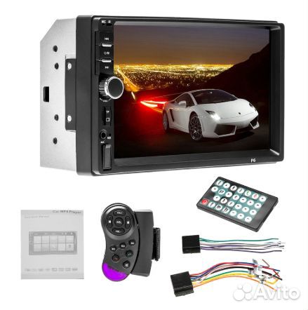 Магнитола 2DIN podofo