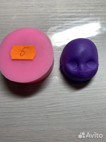 Молд силиконовый лицо