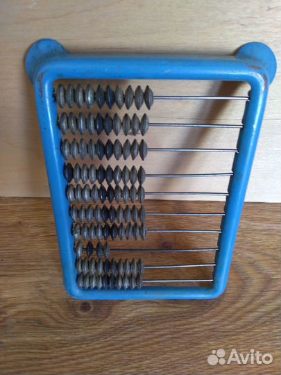 Счеты металлические. СССР. Винтаж