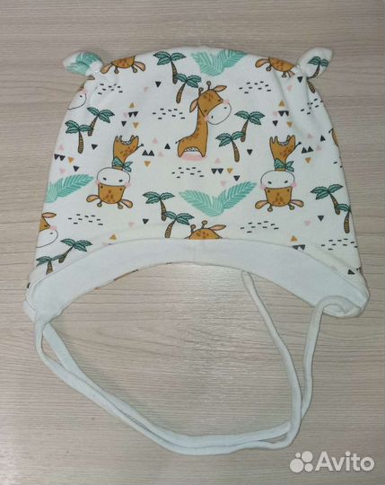 Шапочки 0-3 месяца