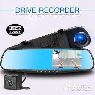 Зеркало-видеорегистратор Vehicle Blackbox DVR