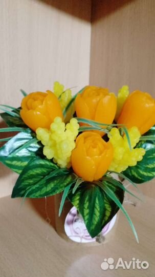 Мыльные букеты