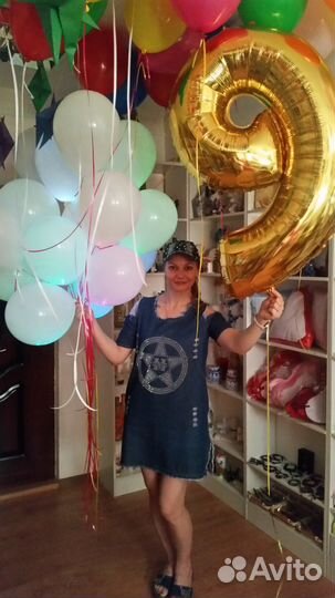 Воздушные гелиевые шары на Котлярова