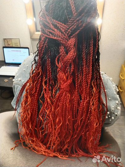 Афрокосы кудри, дреды, брейды