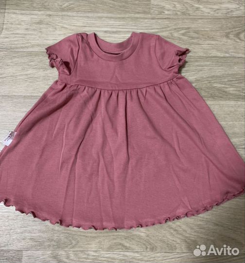 Платье боди для девочки 74 80
