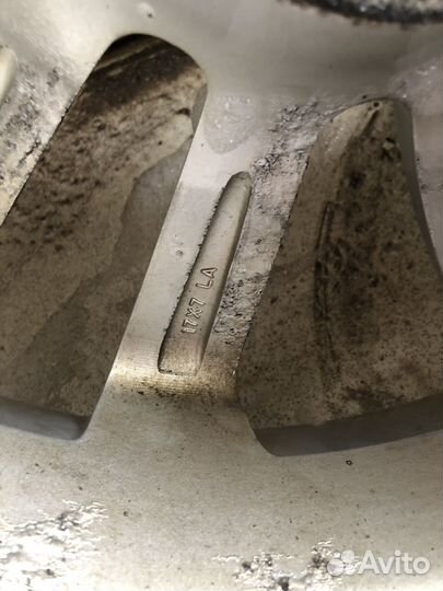 Литые диски R17 5x114 3 toyota raw4