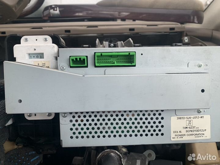 Штатный монитор мультимедиа хонда илюзион