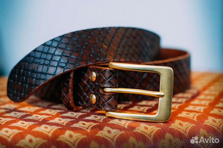 Ремни из натуральной кожи, в наличии и на заказ
