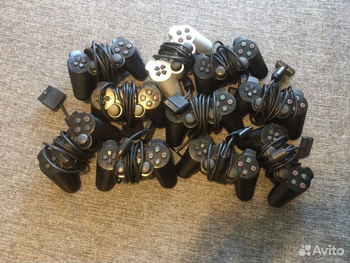 10 джойстиков для sony PS2