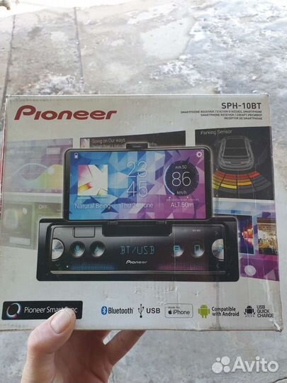 Продам автомагнитолу Pioneer SPH-10BT