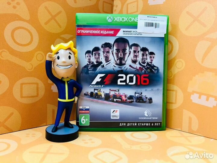 Xbox ONE F1 2016 (английская версия) б/у