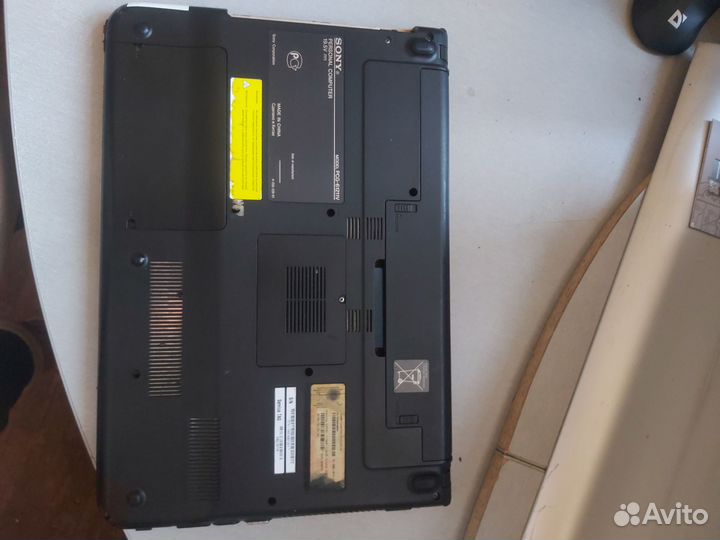Ноутбук sony vaio на запчасти