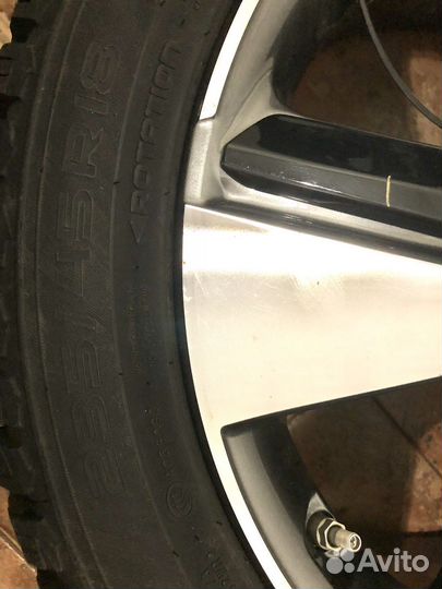 Колеса в сборе r18 зимние шипы