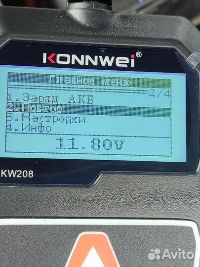 Тестер АКБ Konnwei KW 208