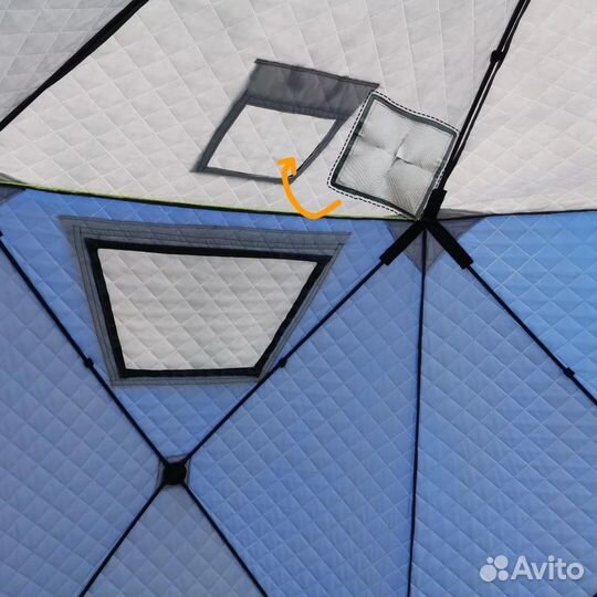 Зимняя палатка cube для зимней рыбалки