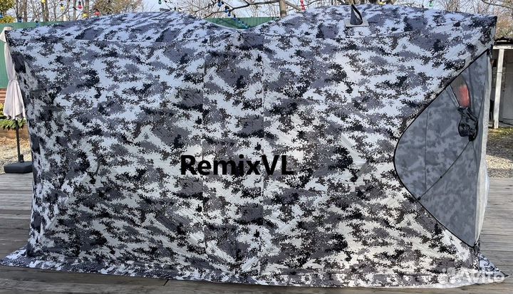 Видео Палатка утеплённая куб 200х400х215см №1621A