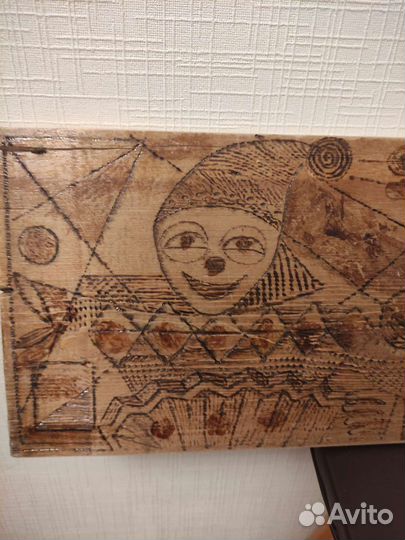 Деревянное панно СССР