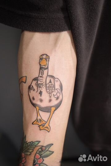 Татуировка в графике и японии