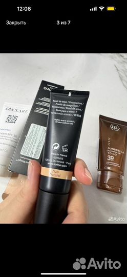 Крем тональный clarins,Sothys,estee lauder