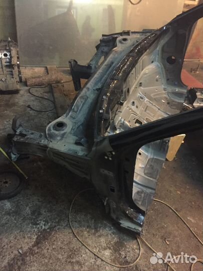 Передняя часть лонжерон правый/левый Kia Rio 4