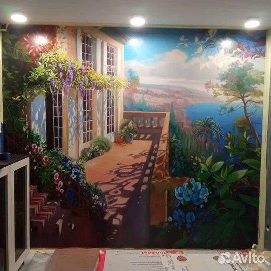Роспись стен, картины, интерьерная живопись