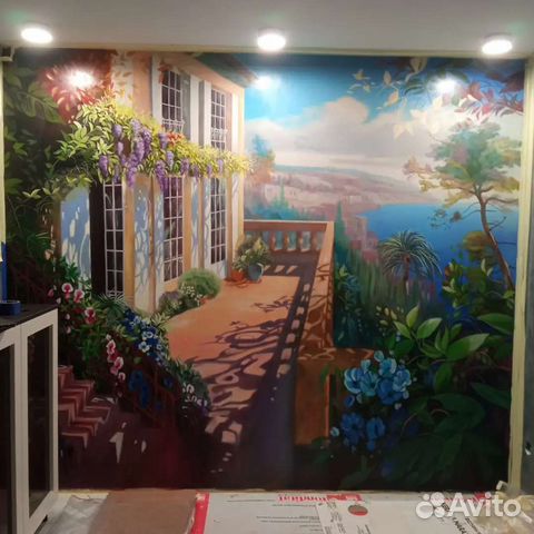 Роспись стен, картины, интерьерная живопись