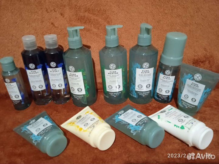 Ив Роше, Гели/ умывания, Лосьоны, маски/скрабы