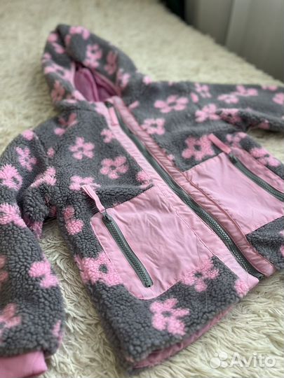 Кофта плюшевая новая 128