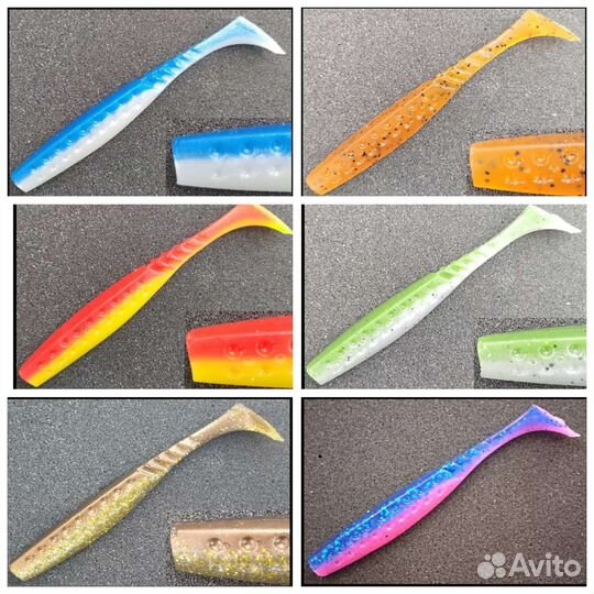 Силиконовые приманки Frapp Fanky Shad