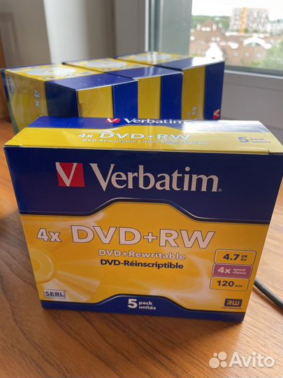 DVD+RW 4.7GB/120min Verbatim