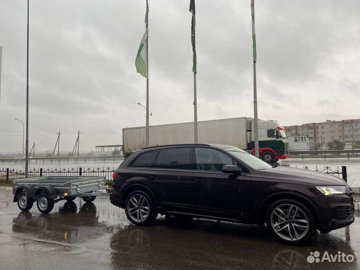 Прицеп двухосный 30.022.Офинкован.Есть запчасти