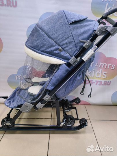 Санки коляска новые