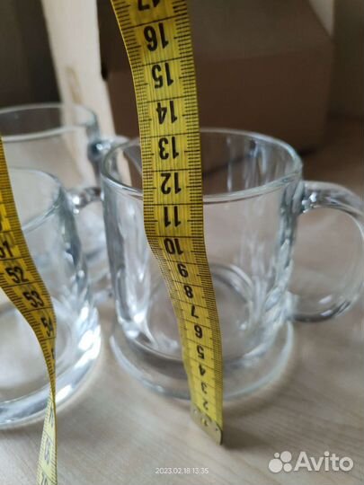 Кружки с подставками новые