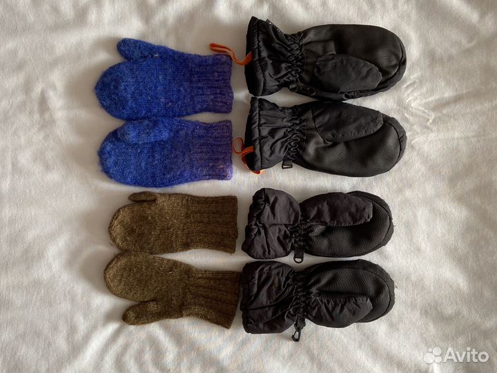 Варежки детские