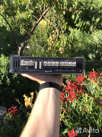 Автомобильный усилитель звука 4 канальный