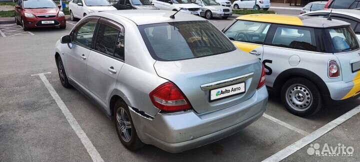 Nissan Tiida 1.5 CVT, 2004, 276 000 км